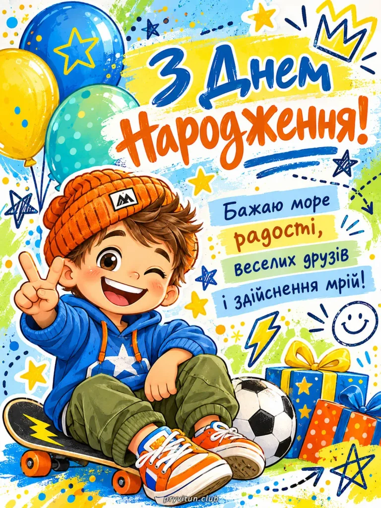 З Днем народження, мій дорогий синочку