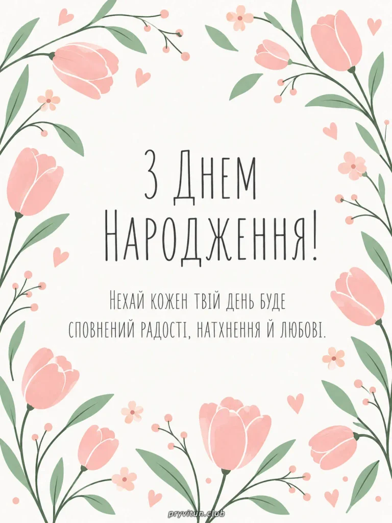 З Днем народження, моя доросла доню