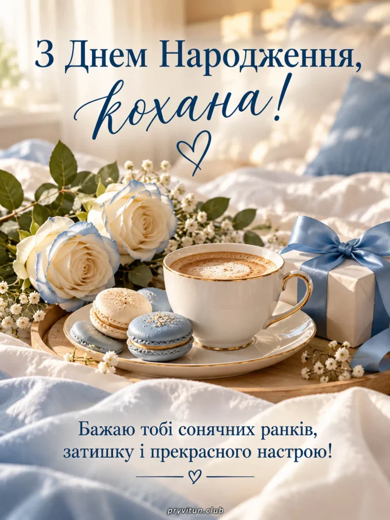 З Днем народження, моя ніжна