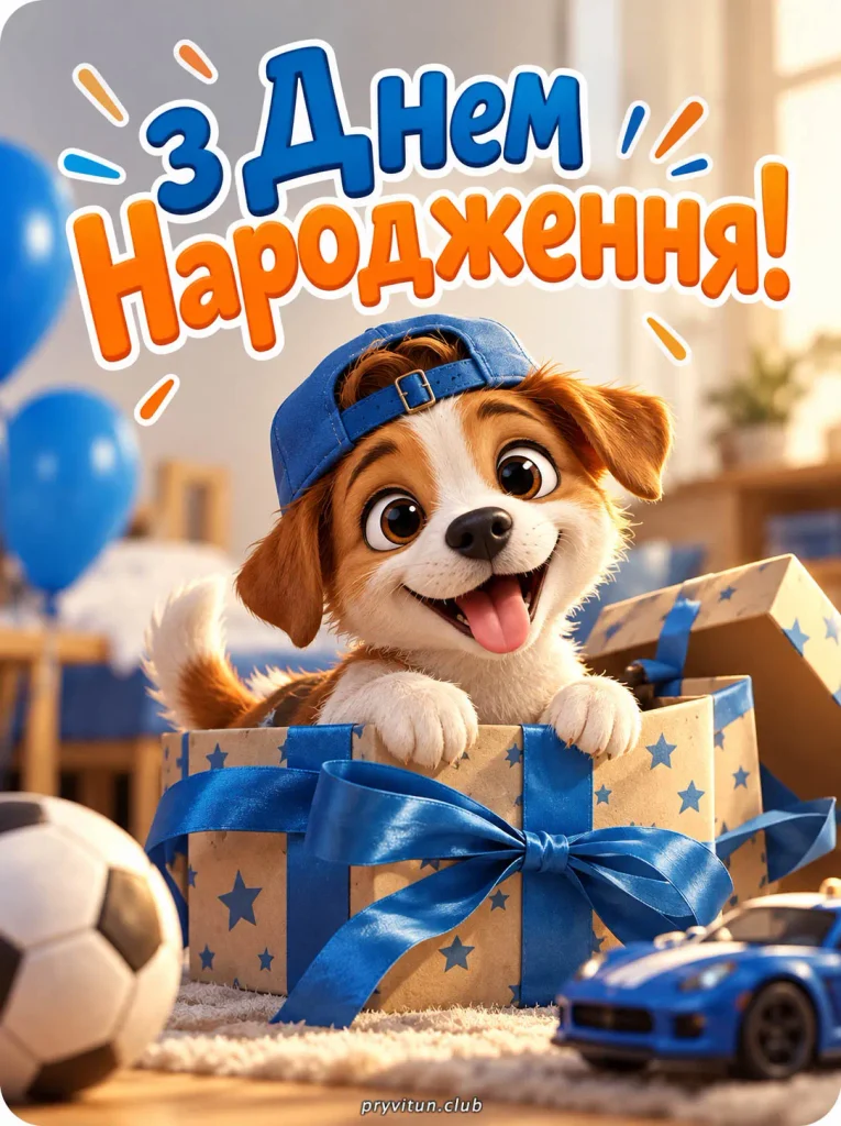 З Днем народження, наш відважний хлопчику