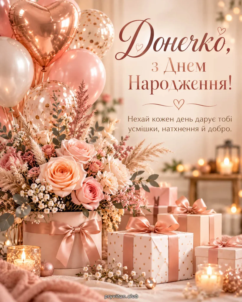 З Днем народження, наша люба красуне