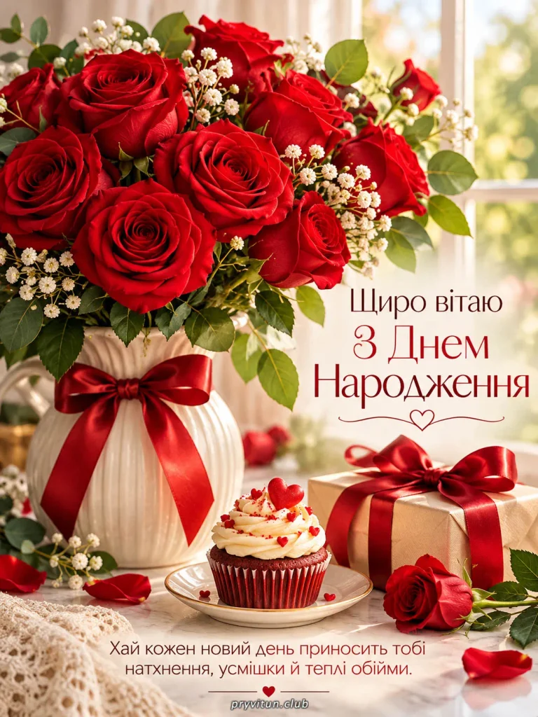 З Днем народження та чарівного настрою