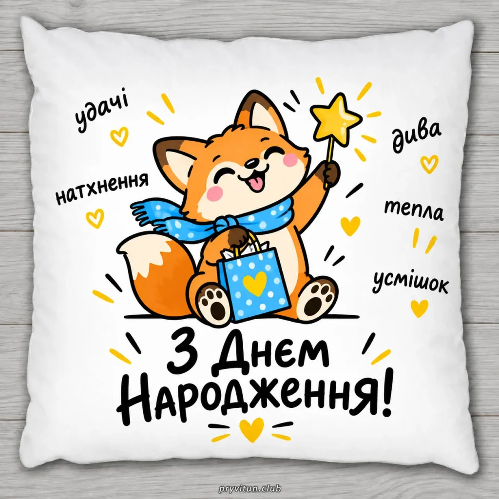З Днем народження та нескінченного позитиву