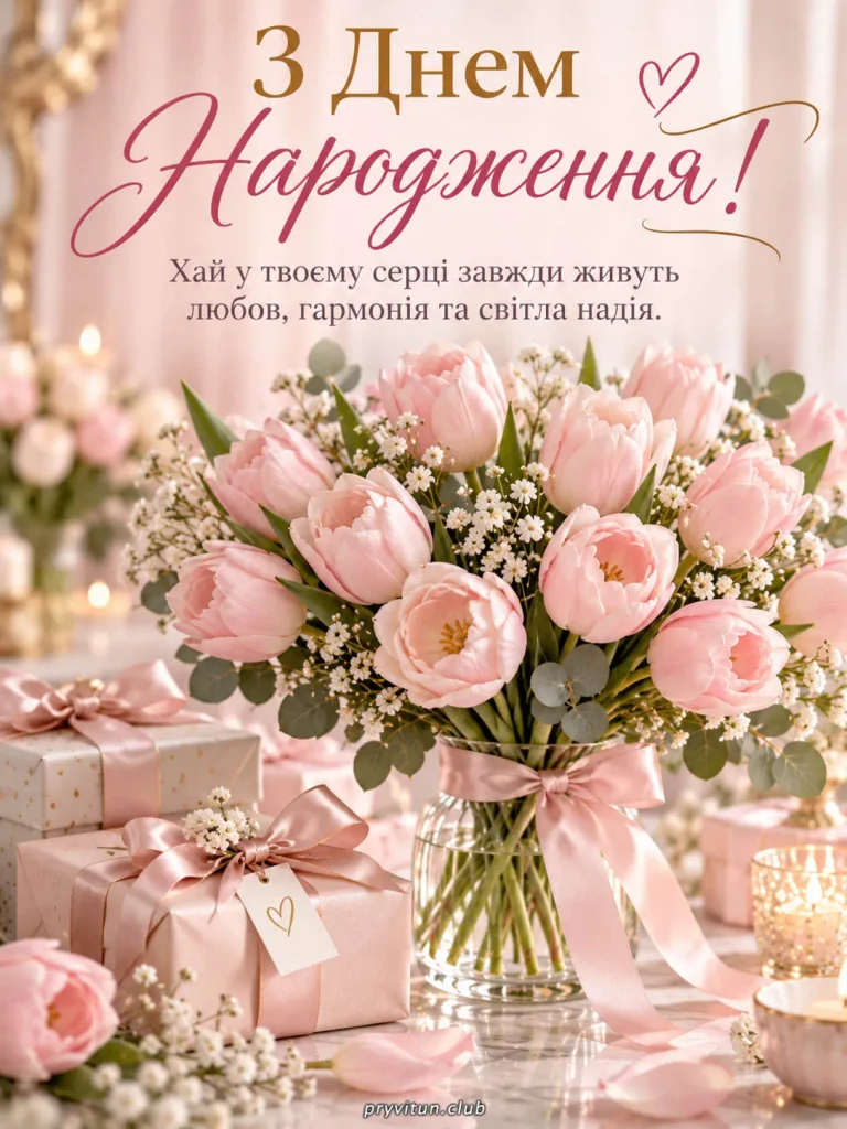 З Днем народження та родинного тепла