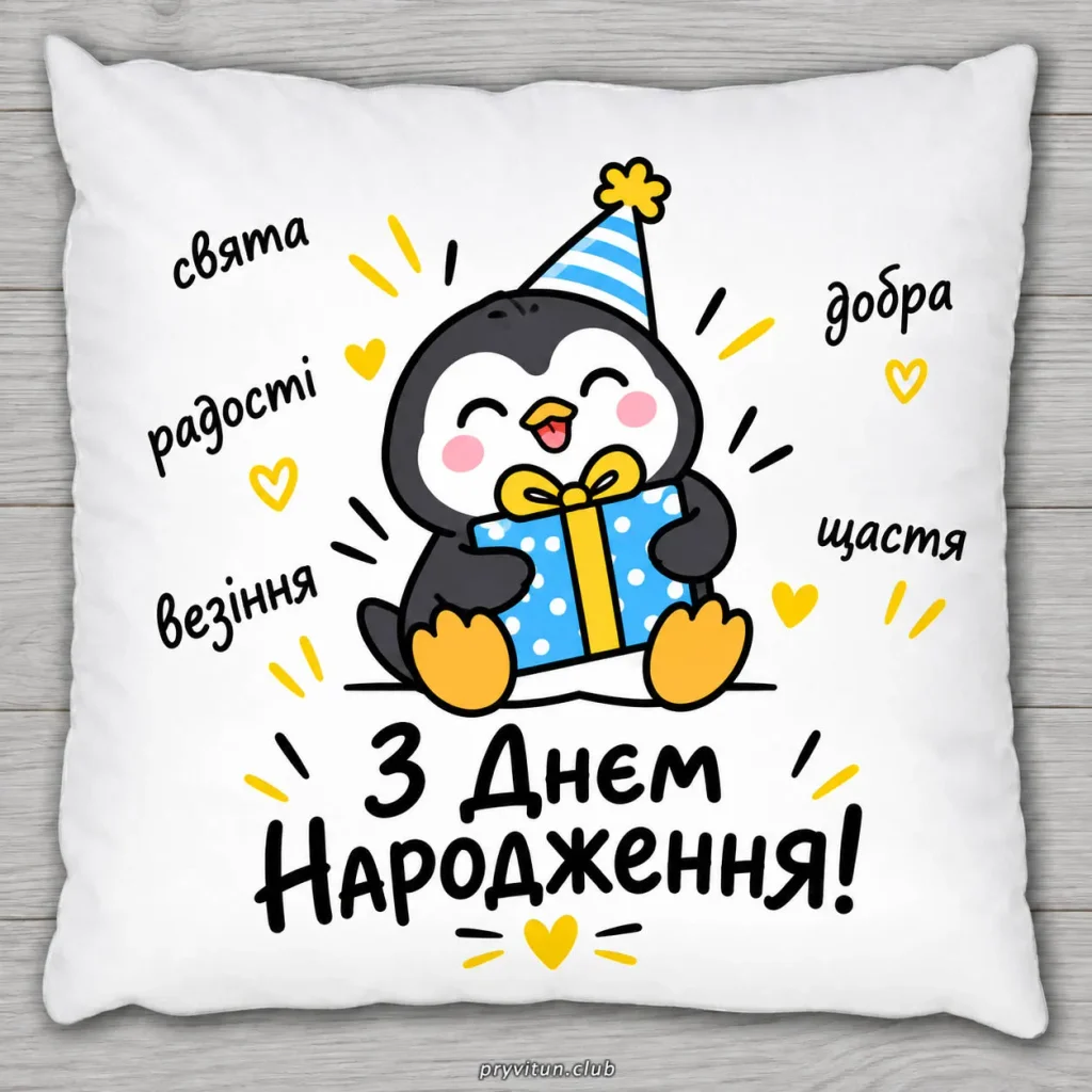 З Днем народження та веселих життєвих пригод