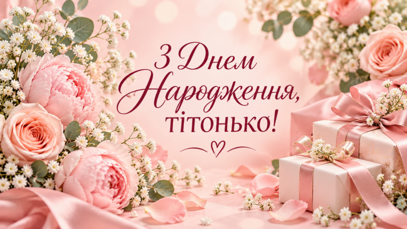 З Днем Народження, тітці: найкращі картинки та побажання тьоті