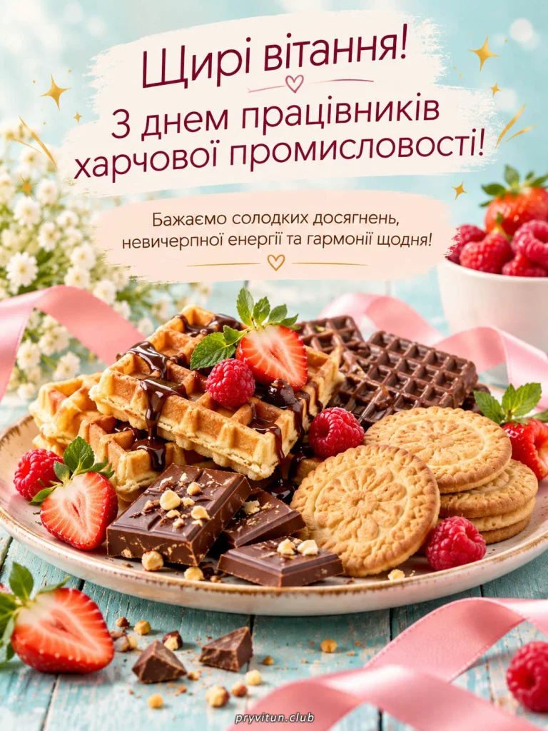 З Днем працівників харчової промисловості України