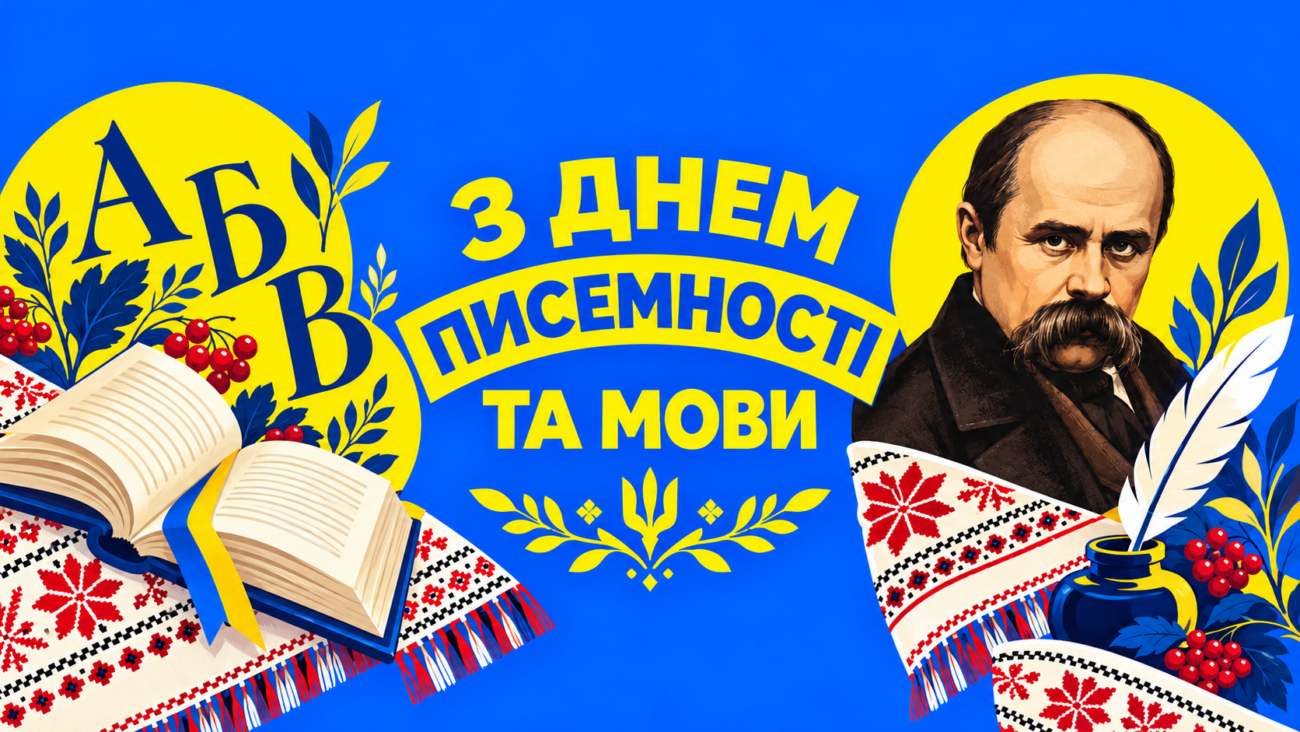 З Днем писемності та мови 13 нових картинок та красивих привітань українською