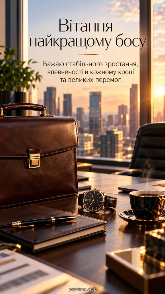 З Днем шефа, дякуємо за підтримку та розуміння