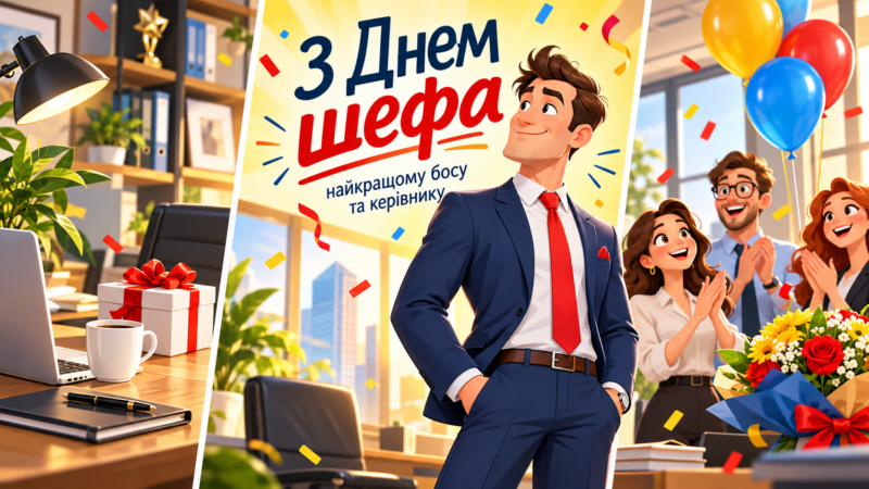 З Днем шефа: прикольні картинки, привітання та листівки найкращому босу та керівнику