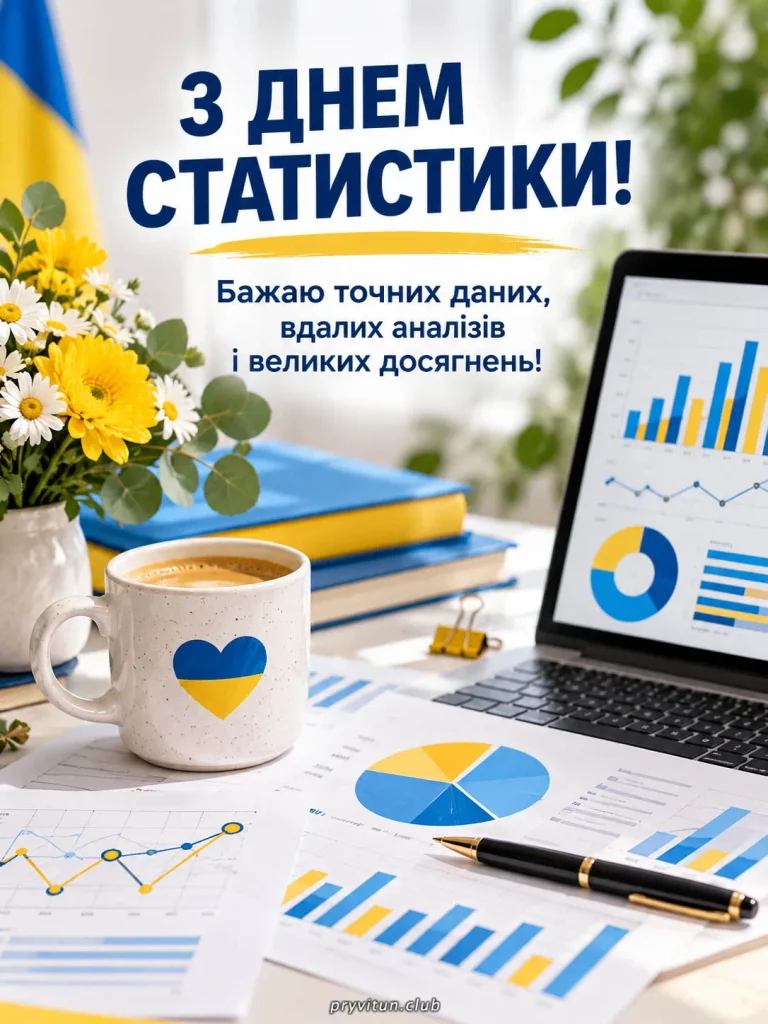 З Днем статистики та фінансового добробуту
