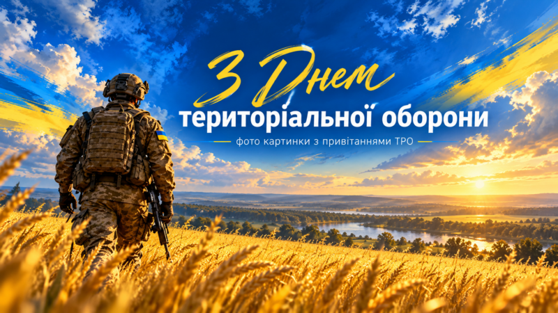 З Днем територіальної оборони: фото картинки з привітаннями ТРО