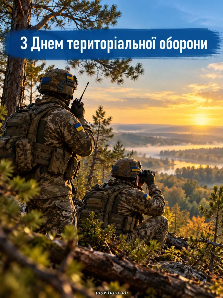 З Днем територіальної оборони та переможного духу