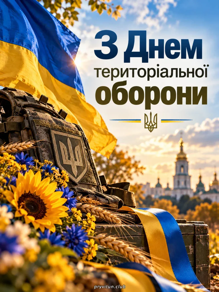 З Днем територіальної оборони, захисники України