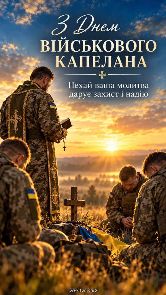 З Днем військового капелана