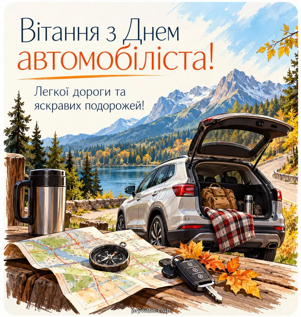 З Днем водія та нових цікавих маршрутів