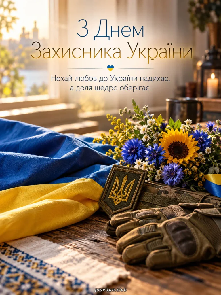 З Днем захисника, дорогі воїни