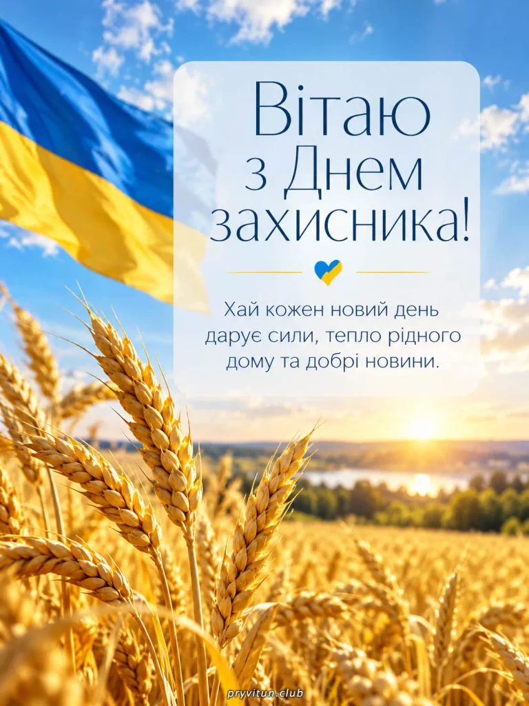 З Днем захисника, наші незламні герої