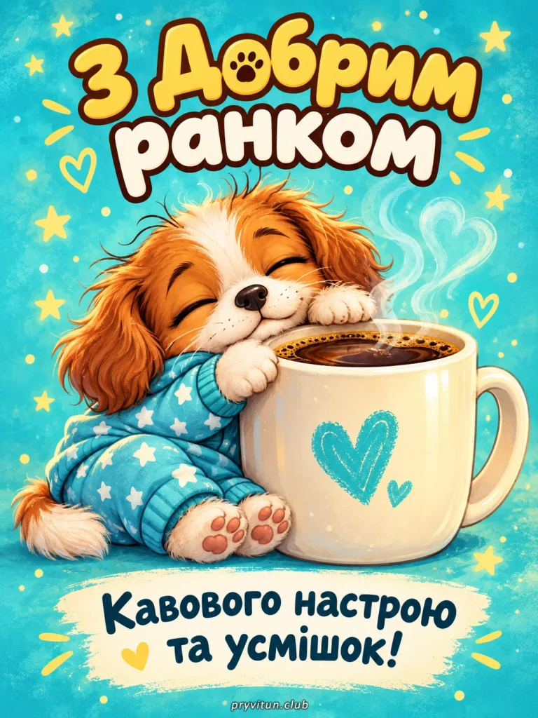 З добрим ранком, каво, рятуй