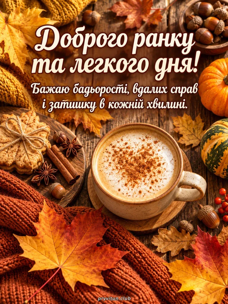 З добрим ранком, нехай середа буде щасливою