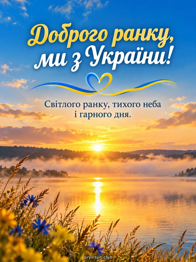З добрим ранком, незламні українці