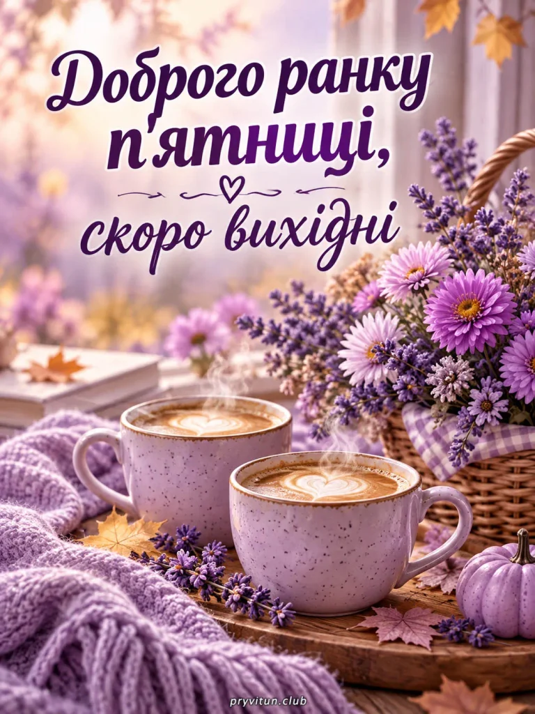 З добрим ранком у п'ятницю