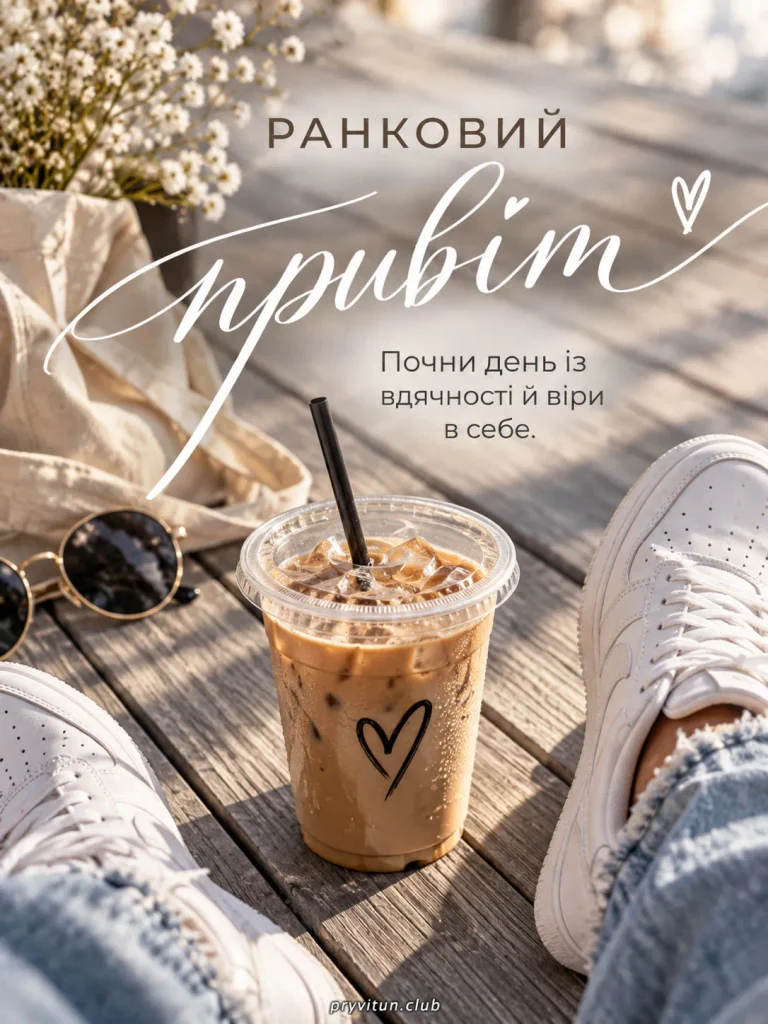 З добрим ранком, усе обов'язково буде добре