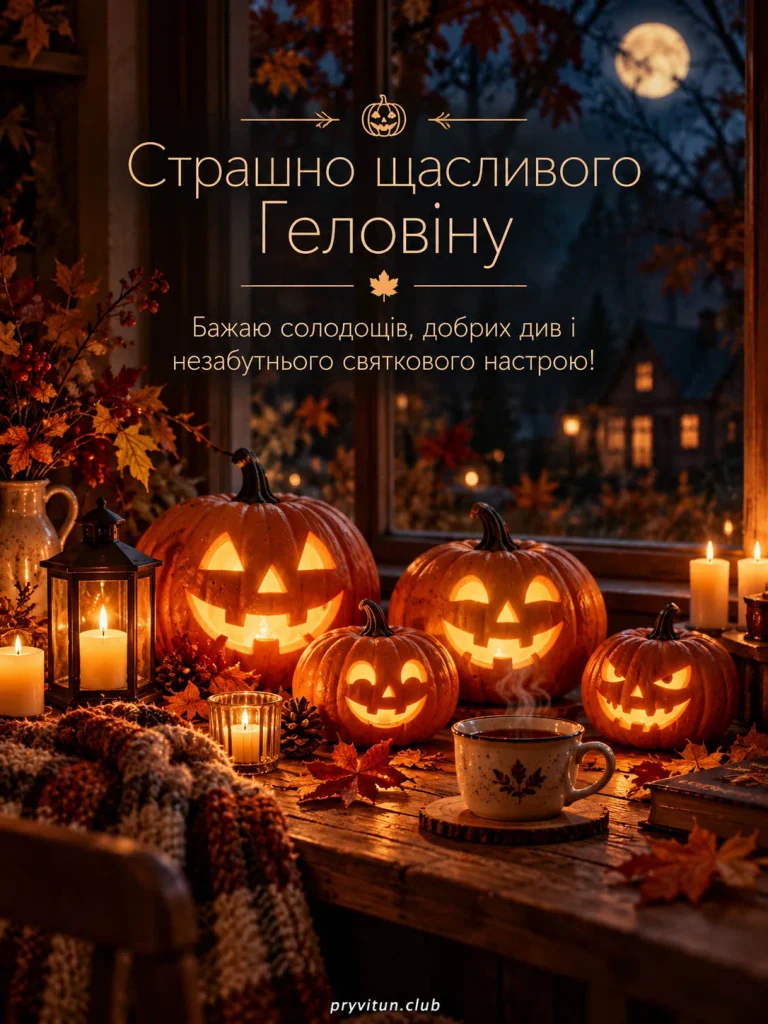 З Геловіном, час для магії та чудес