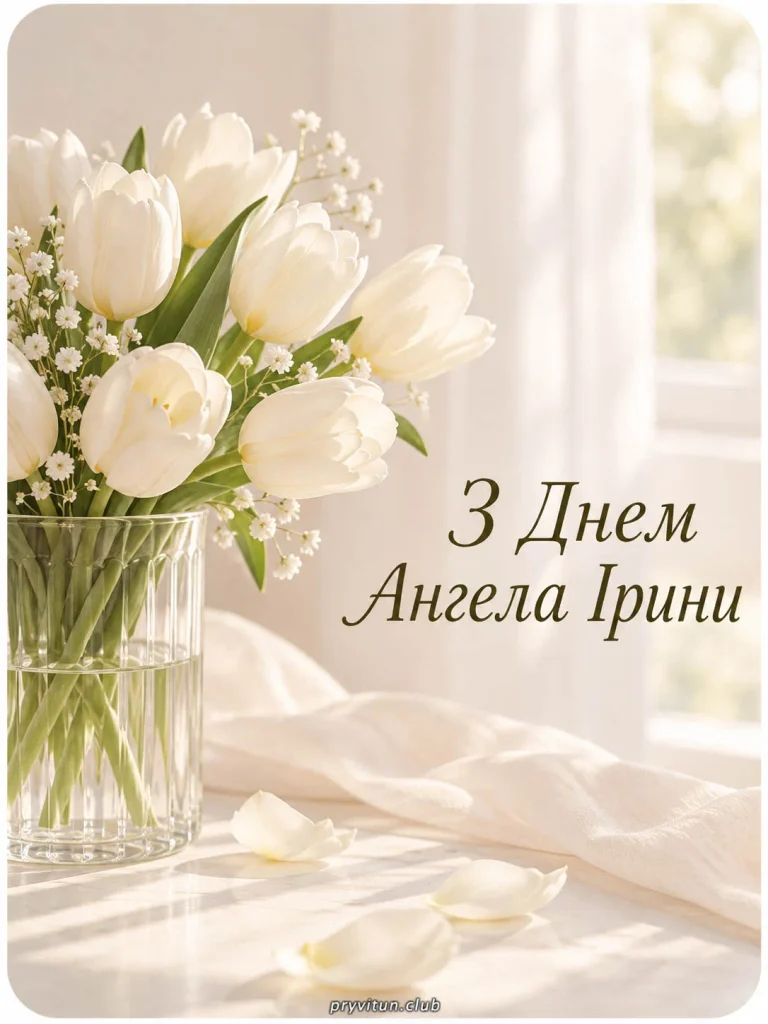 З іменинами, дорога Ірино