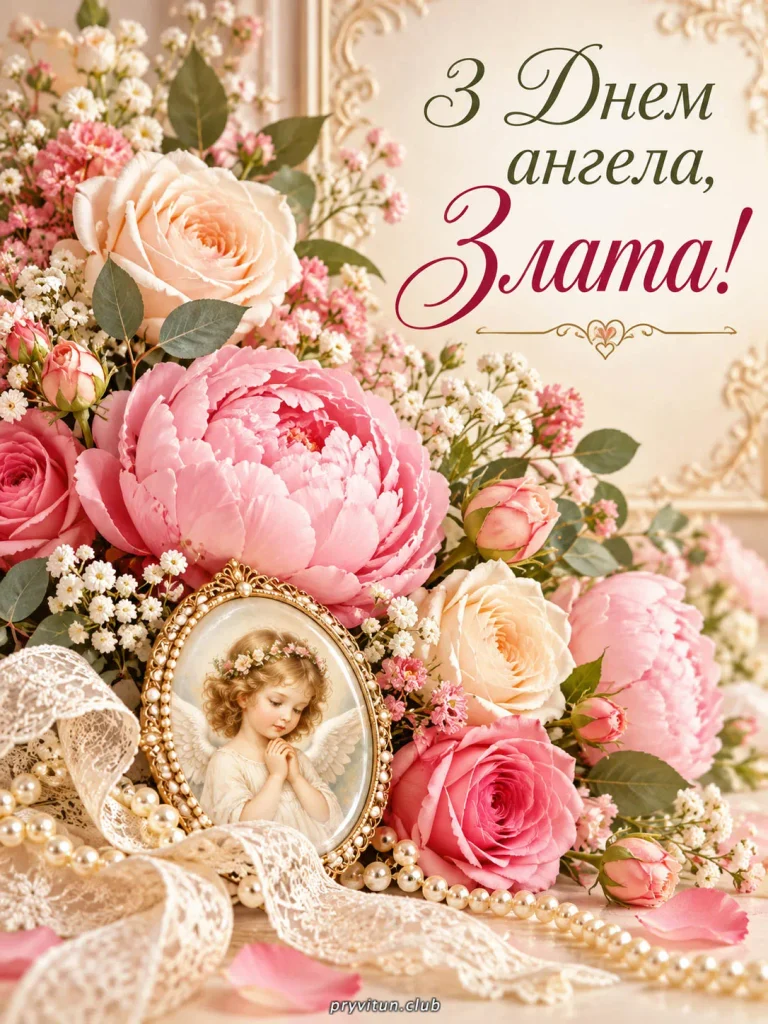 З іменинами, наша золота Злато
