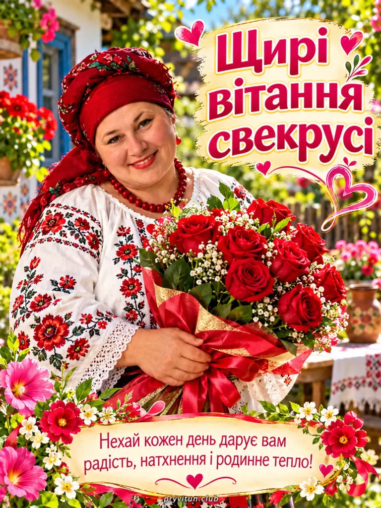 З любов'ю для свекрухи від невістки