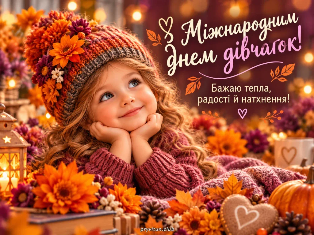 З Міжнародним днем дівчаток