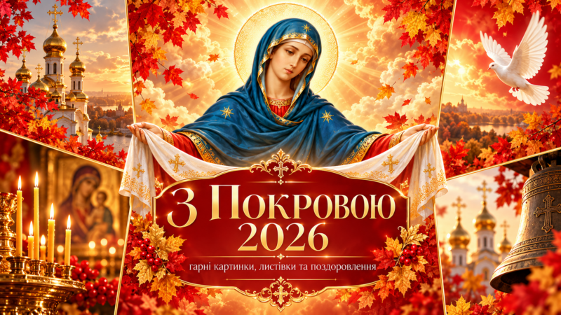 З Покровою 2026: гарні картинки, листівки та поздоровлення