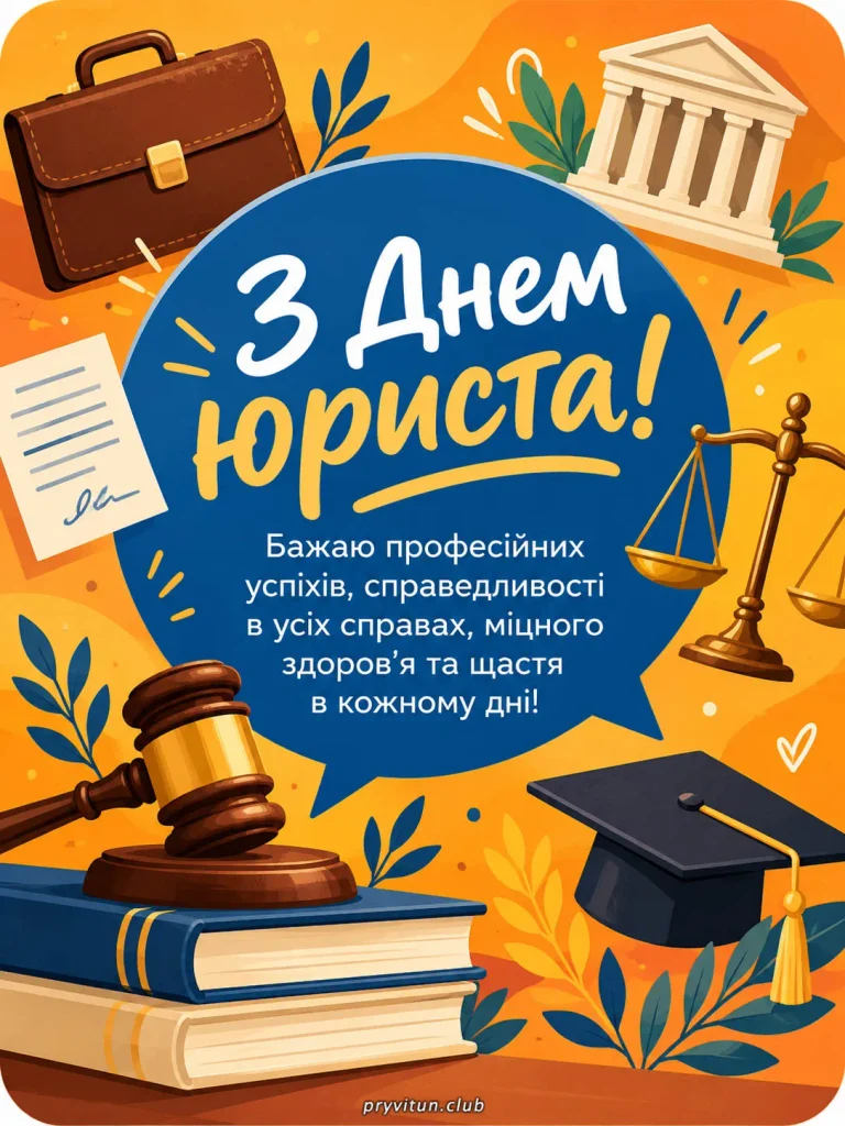 З професійним святом, юристе