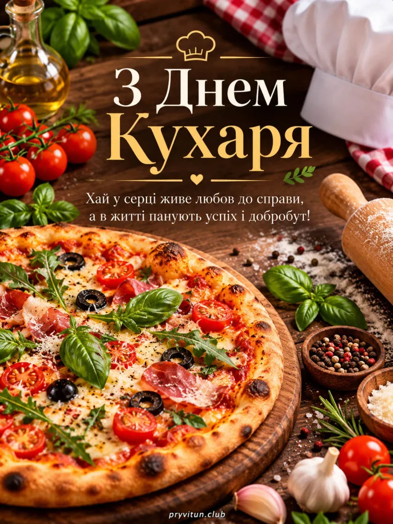 З професійним святом, майстри кулінарії