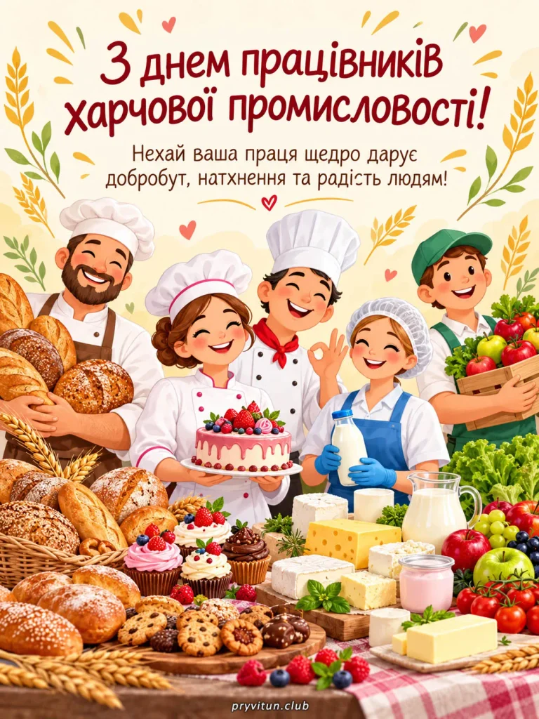 З професійним святом, шановні харчовики