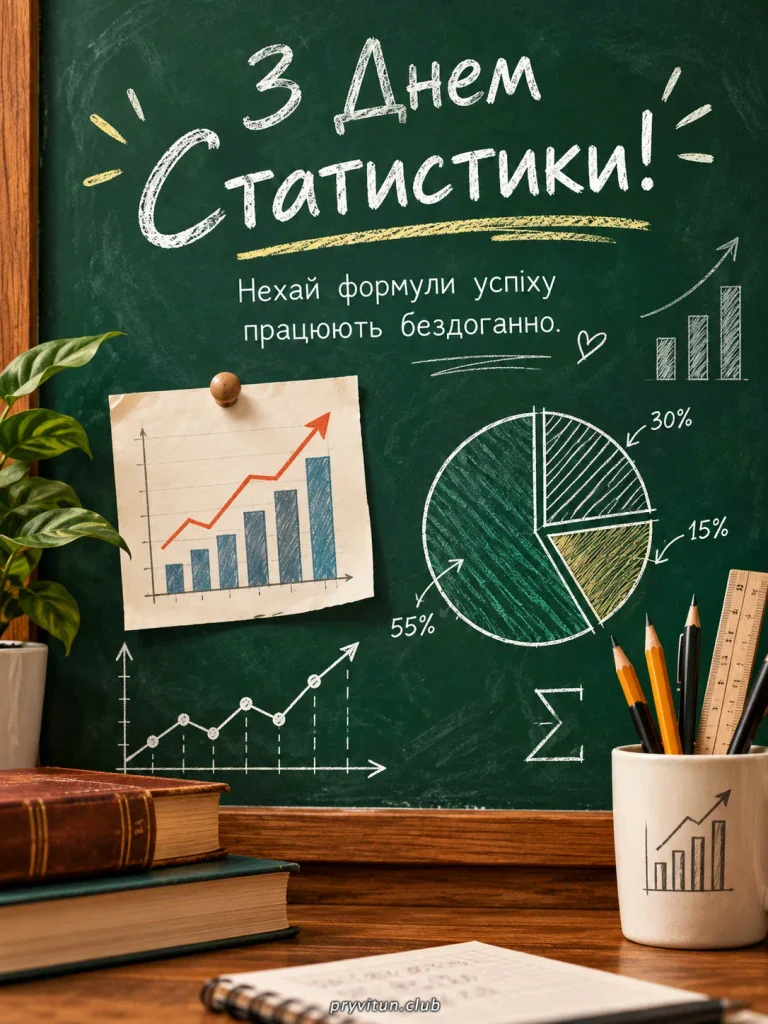 З професійним святом, шановні статистики