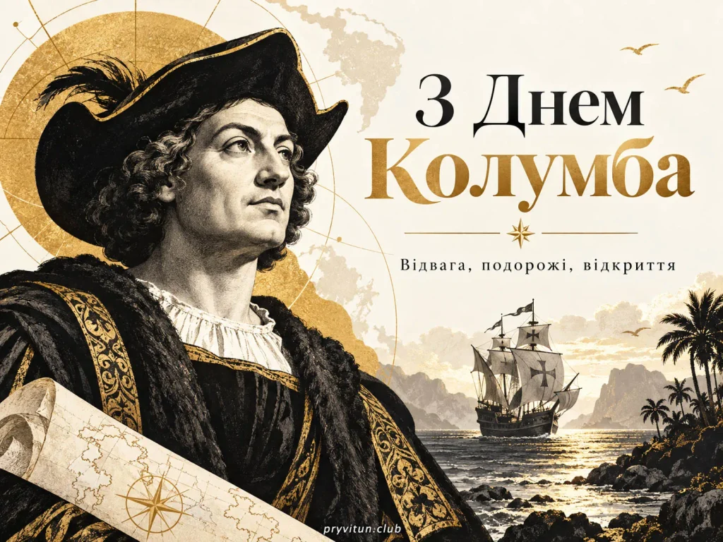Зі святом Дня Колумба
