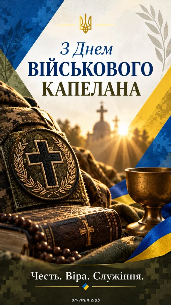 Зі святом духовних наставників українських воїнів
