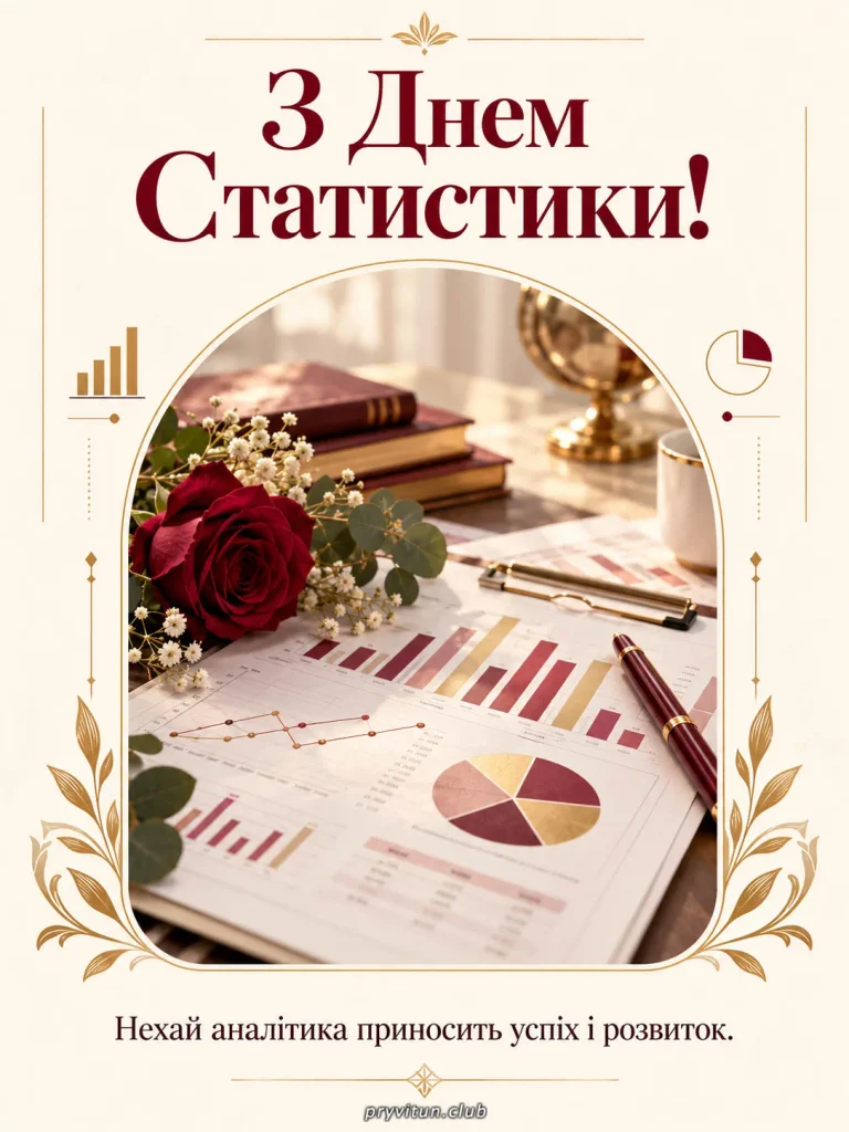 Зі святом фахівців статистичної справи