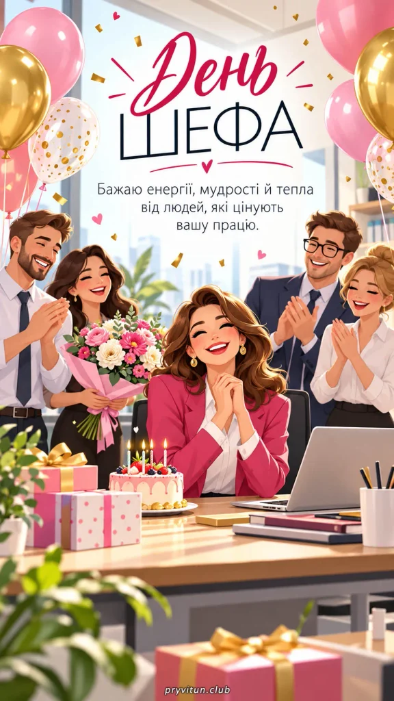 Зі святом, мудрий та справедливий керівнику