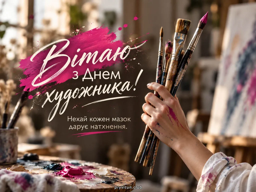 Зі святом мистецтва та незгасного таланту