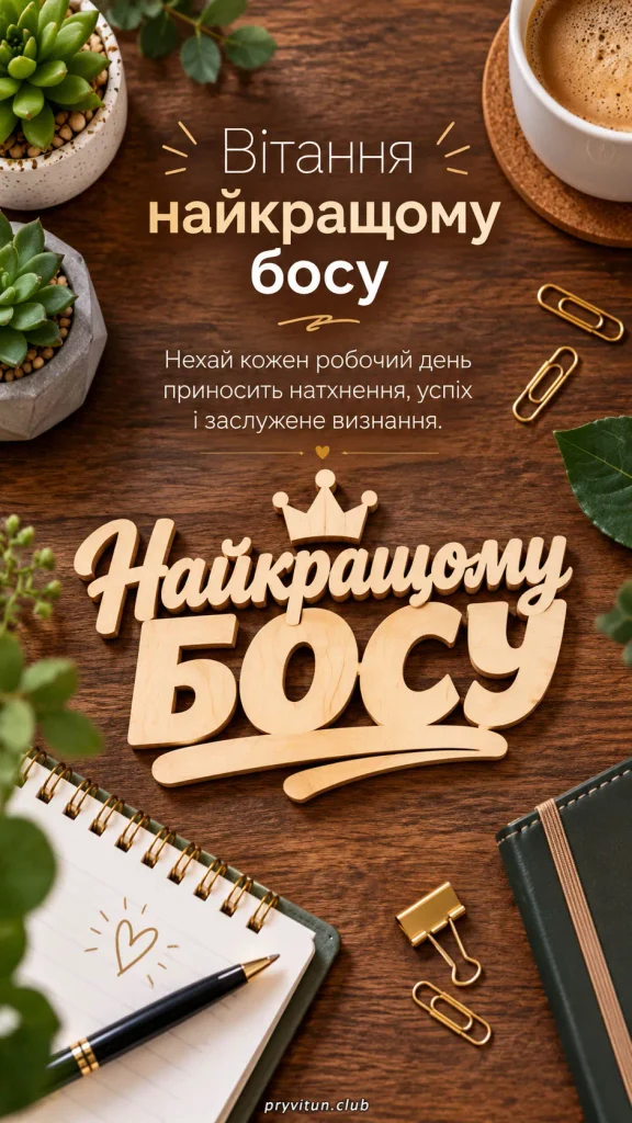 Зі святом, наш незамінний шефе
