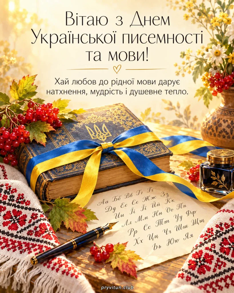Зі святом нашої солов'їної мови