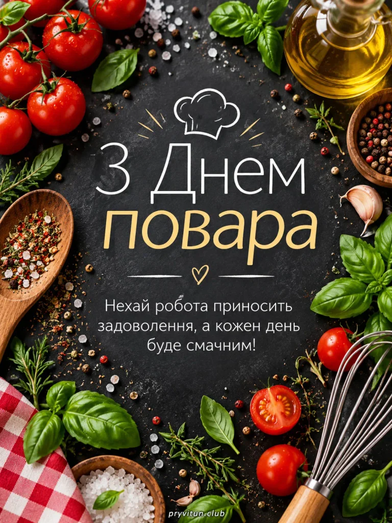 Зі святом справжніх чарівників кухні