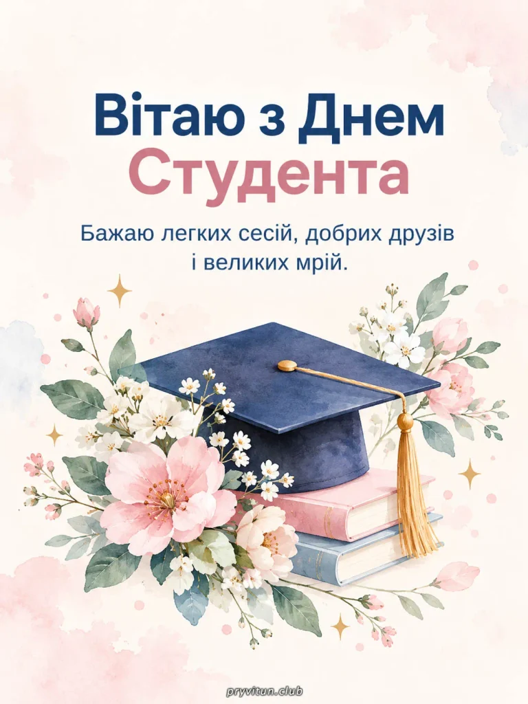 Зі святом студентської молоді