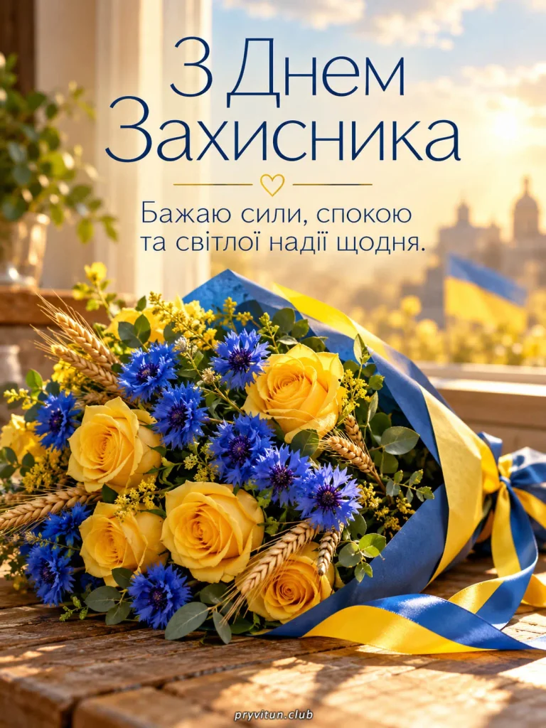 Зі святом тих, хто боронить рідну землю
