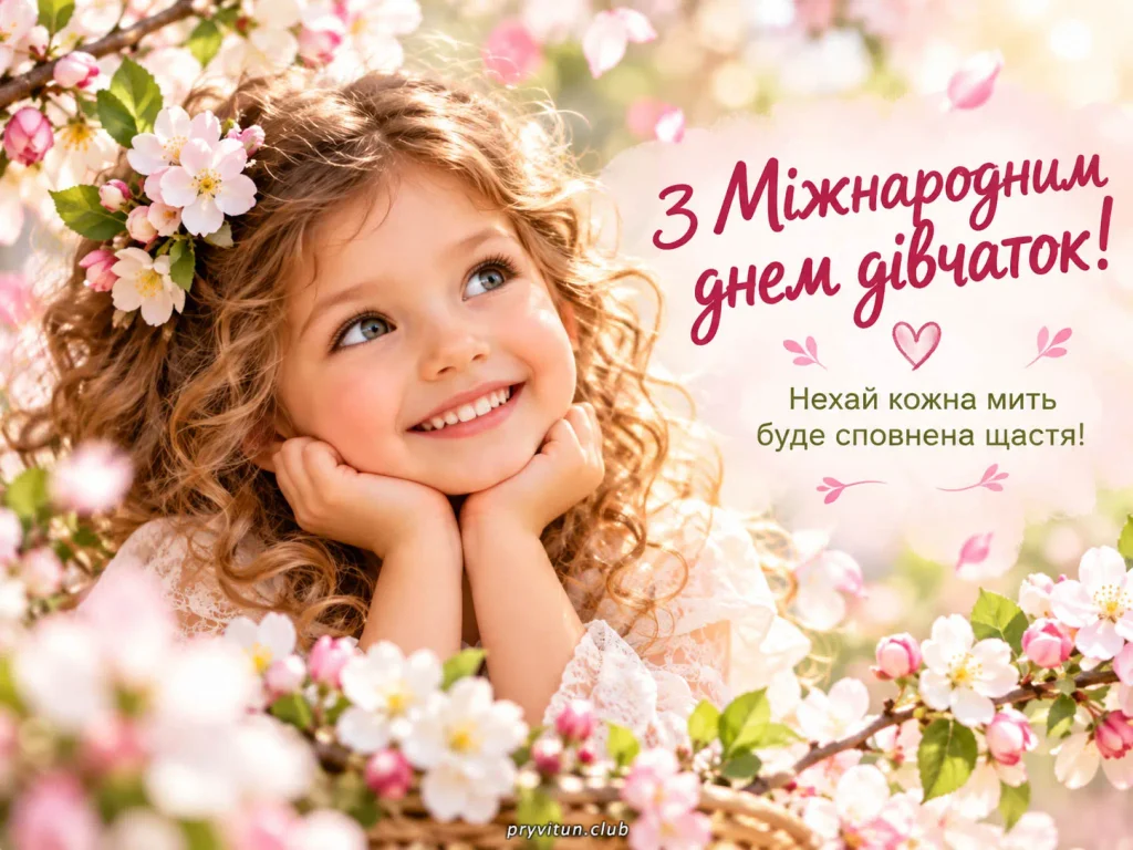 Зі святом усіх дівчаток світу