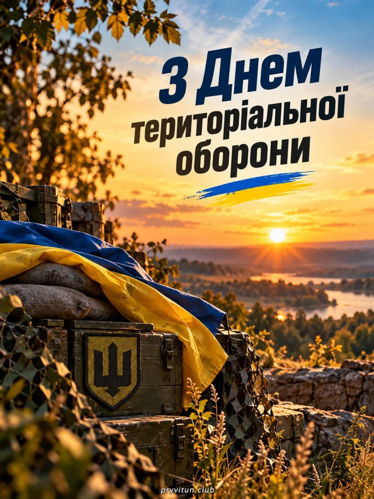 Зі святом відважних захисників територіальної оборони