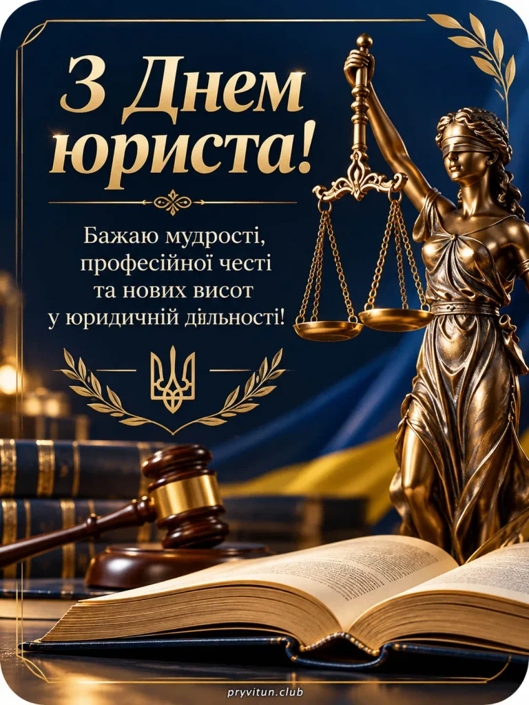 Зі святом захисників права і справедливості
